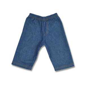 Preemie Boys Jeans.  Available in size Preemie (3-6lbs)
