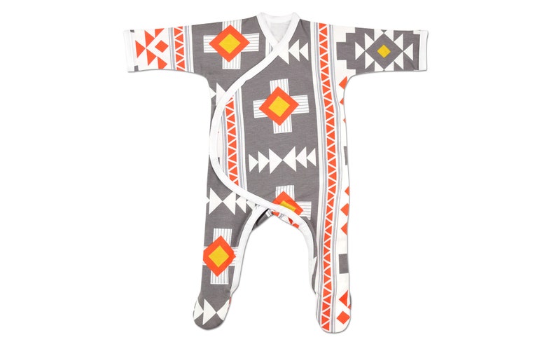 Four Corners Playsuit Preemie Clothes for your new Preemie Baby Preemie Baby Clothes sized Preemie 3-6lbs