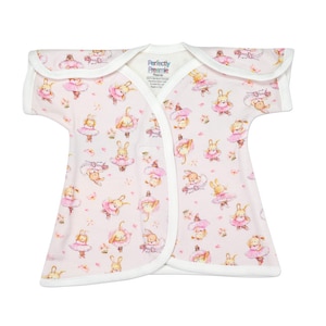 Tiny Dancer Bamboo NICU Dress, NICU-Friendly Preemie Girl Preemie Clothes. Sizes: Micro (1-2.5lbs), Teeny (2-4lbs), and Preemie (3-6lb)