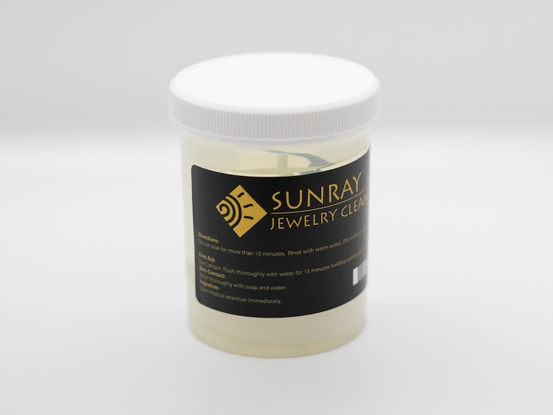 Sunray Jewelry Bath Cleaner for Gold & Silver Safe on Pearls Etsy
