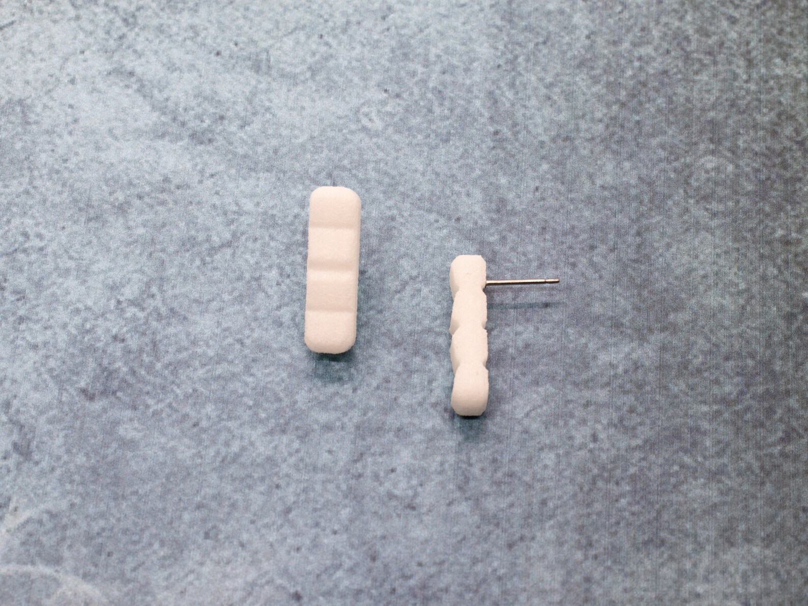 Xanax Pill Earrings 3D Printed Faux Medicine Studs Etsy
