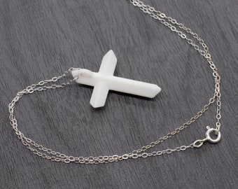 Collier Croix Vintage Avec Compartiment Secret - Pendentif 3D, Cadeau Original Pour Anniversaire Ou Saint-Valentin