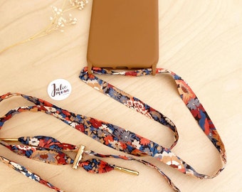 Cord, link, for telephone, adjustable in liberty or fabric of your customizable choice