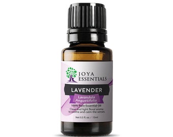 Lavender Essential Oil | 100% Pure Organic Lavender Oil | Therapeutic grade