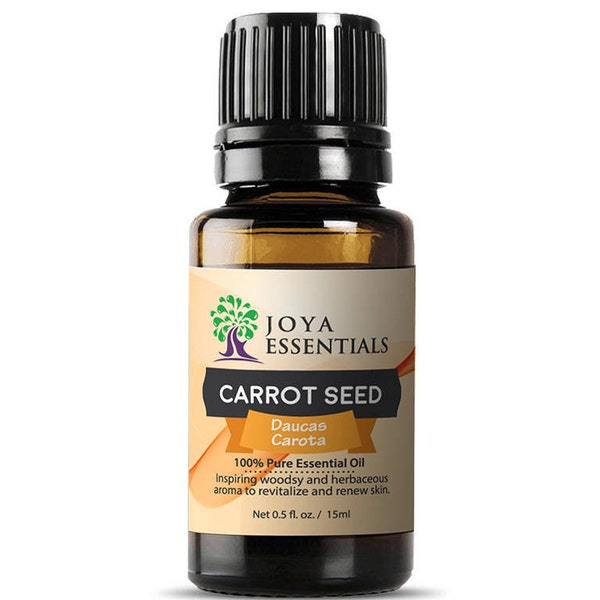 Carrot Seed Essential Oil | Organic Carrot Seed Oil | 100% Pure  Essential Oil| Therapeutic Grade