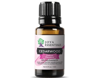 Organic Himalayan Cedarwood Essential Oil: 100% Pure, Undiluted