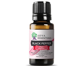 Organic Black Pepper Essential Oil: Spicy Aromatherapy