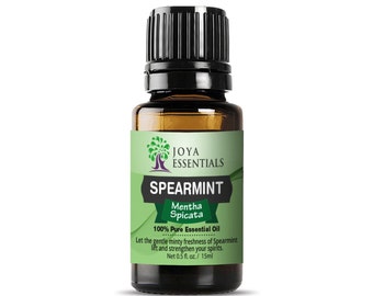 Organic Spearmint Essential Oil: 100% Pure, Therapeutic Grade