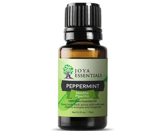 Peppermint Essential Oil | Organic Peppermint oil | 100% Pure Essential Oil | Therapeutic grade