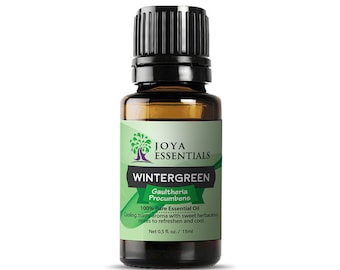 Wintergreen Essential Oil: Pure, Undiluted, Therapeutic Grade