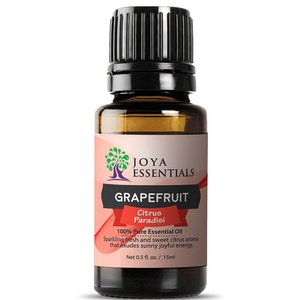 Grapefruit Essential Oil, 100% Pure Essential Oil, Organic Pink Grapefruit Oil, Undiluted