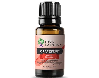 Organic Pink Grapefruit Essential Oil: Uplifting Citrus Aroma