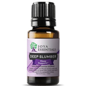 Deep Slumber Essential Oil Blend: Sleep Support, Calming Lavender