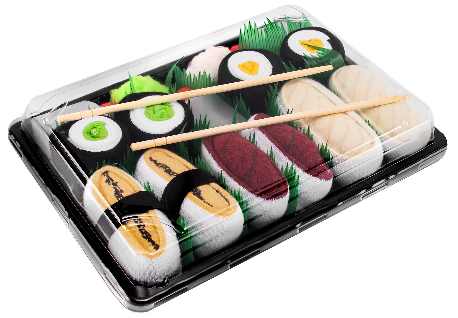 Calzini Sushi Box 5 paia Tonno Tamago Butterfish Cetriolo Maki