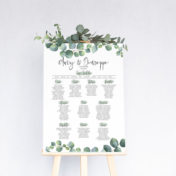 Find your seat Sign | Be Our Guest Sign | Wedding Signs | Winter Wedding Welcome Sign | Wedding Seating Chart | Wedding Table Plan