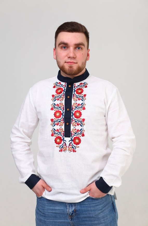 etsy embroidered shirt