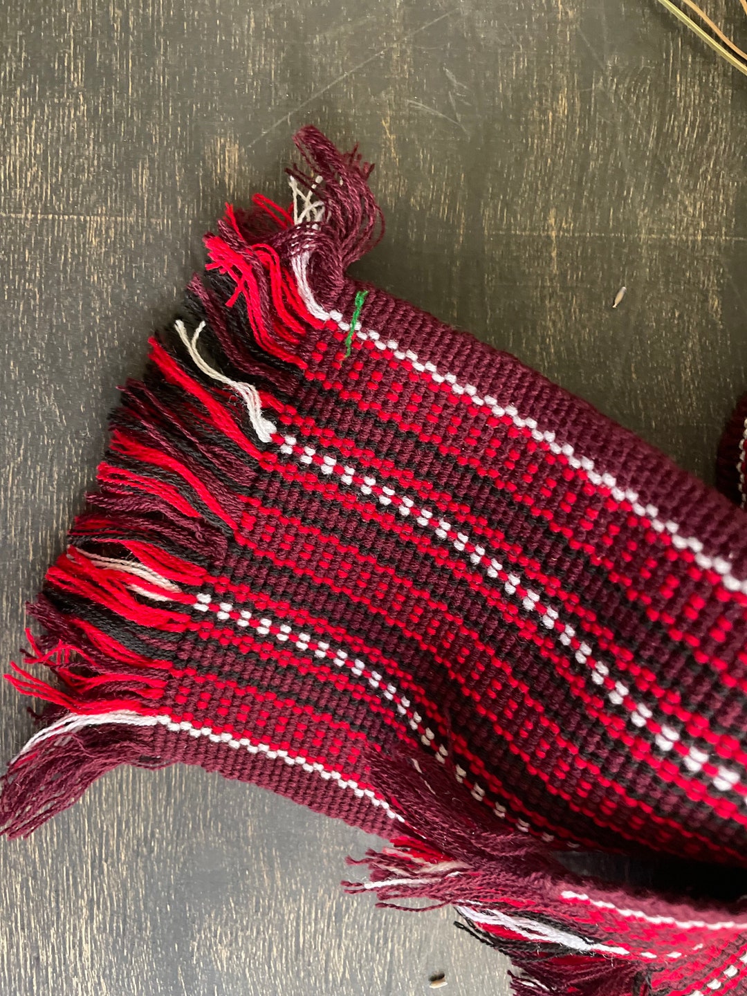 Ukrainian macrame belt