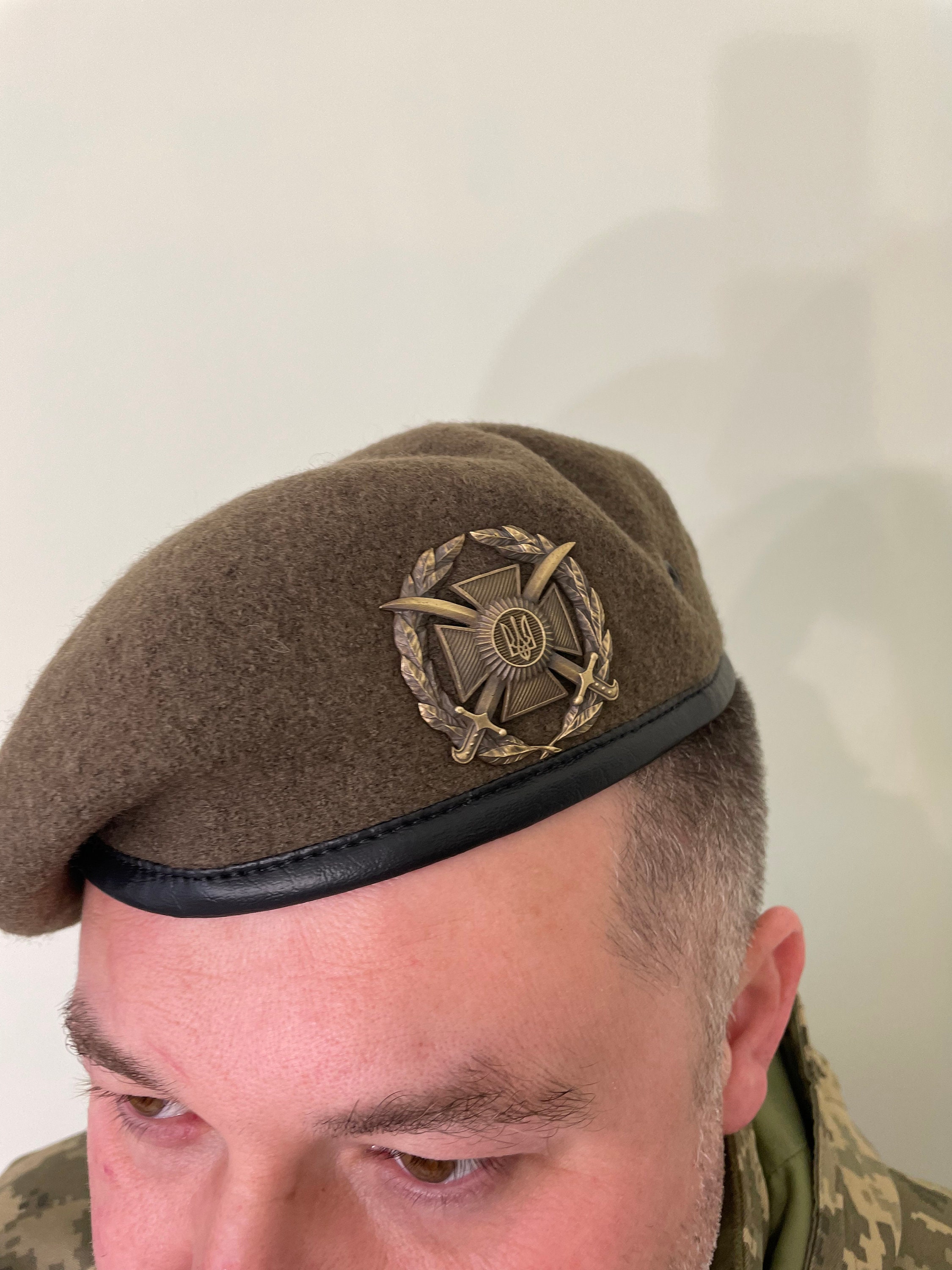 Beret Badge - Etsy
