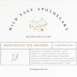 Rejuvenate the Mother Triple Extract Elixir