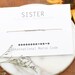 Sister Morse Code Bracelet, Sister Morse Code, Minimalist Jewelry, Gift for Sister, Jewelry,  Sterling Silver Beaded, Dainty Bracelet, 