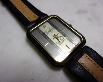 LUCIEN PICCARD Dufonte Quartz Men's Wristwatch Good Working Condition. NOS  one of two available