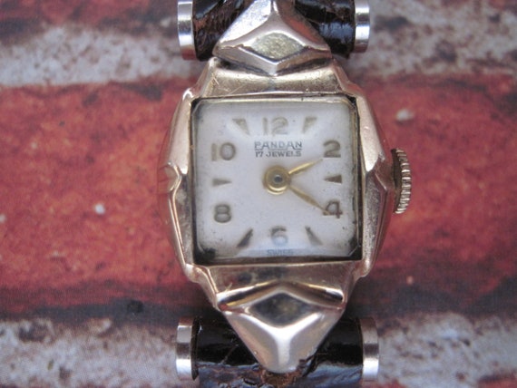 Vintage Pandan 17 Jewel Manual Ladies' Wristwatch… - image 4