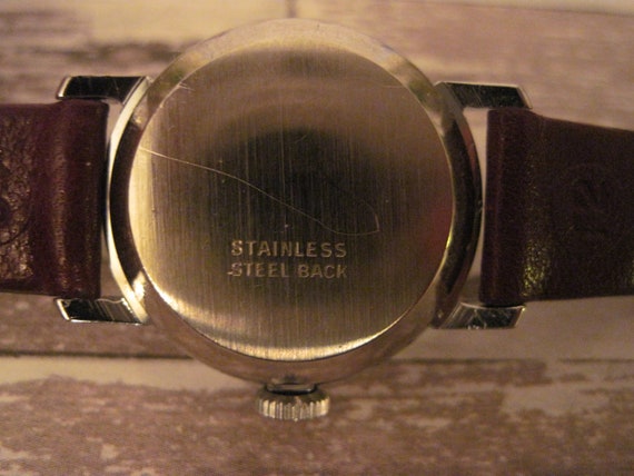 Vintage HELBROS Stainless Steel Manual Ladies' Wr… - image 4