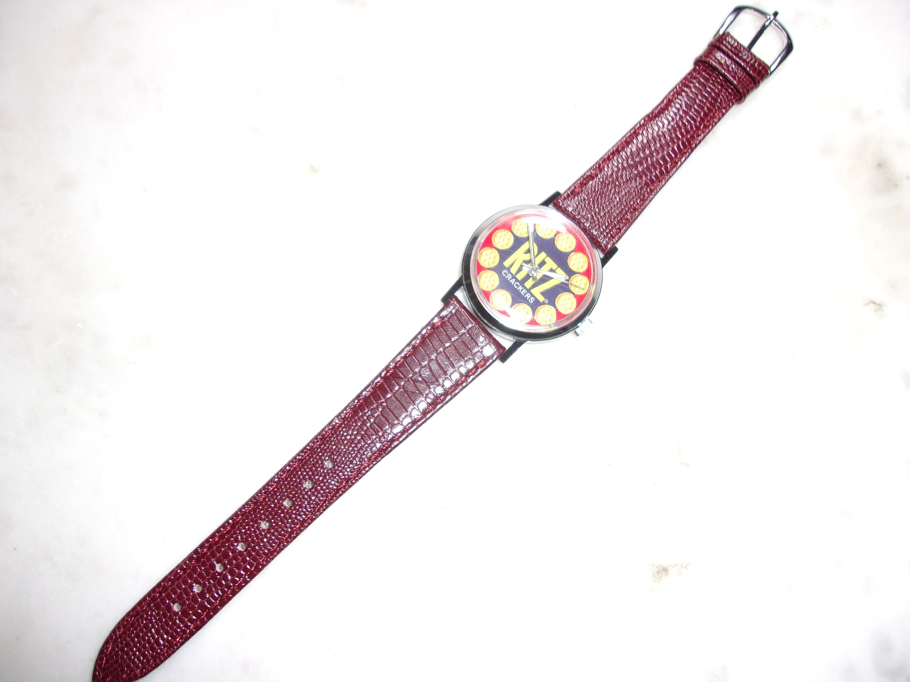 Vintage RITZ CRACKERS Manual Wind Watch, Good Working Condition - Etsy