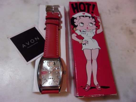 Vintage BETTY BOOP Nurse (Avon) Quartz Watch with… - image 2