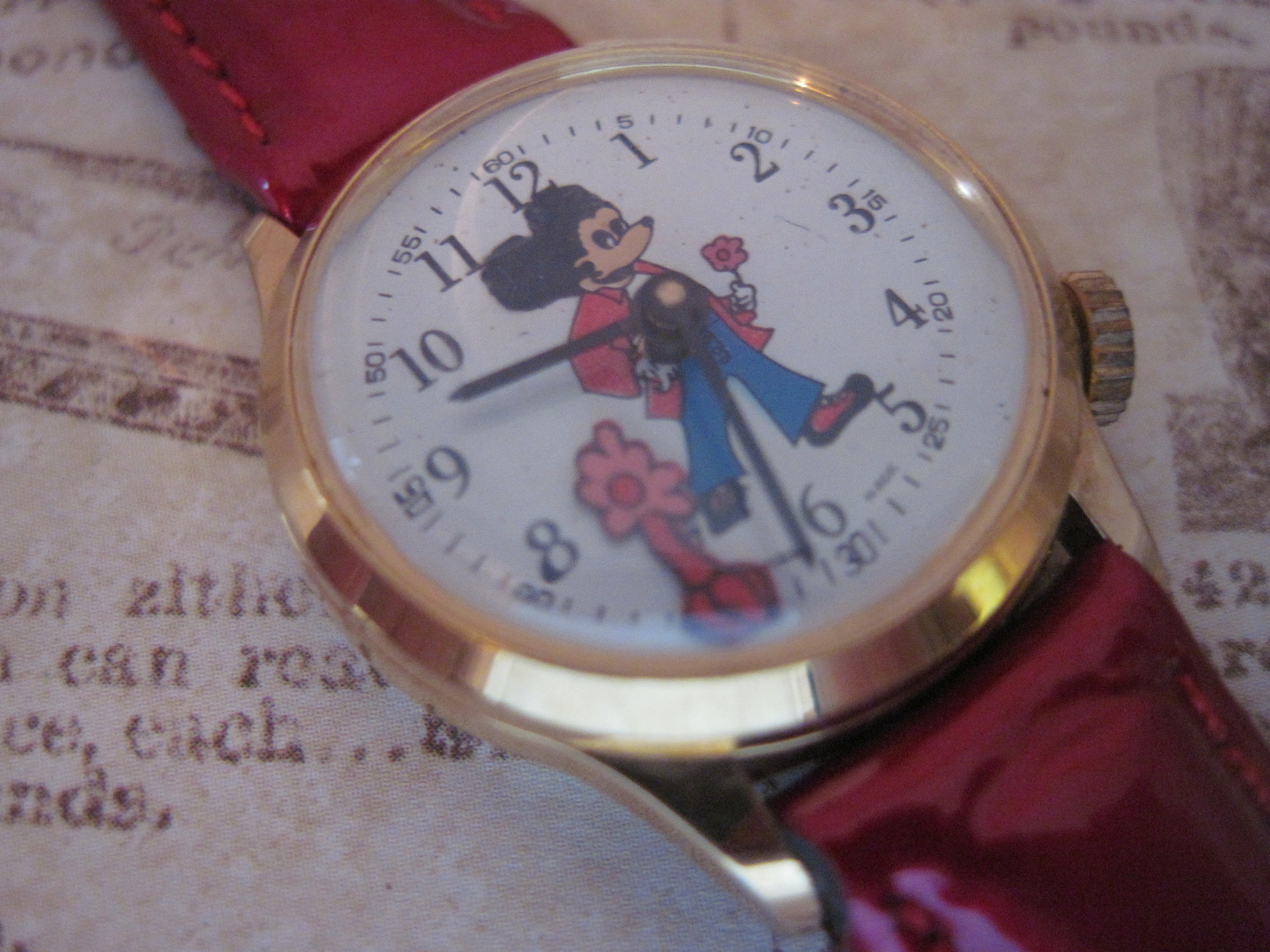 old mickey mouse watch value