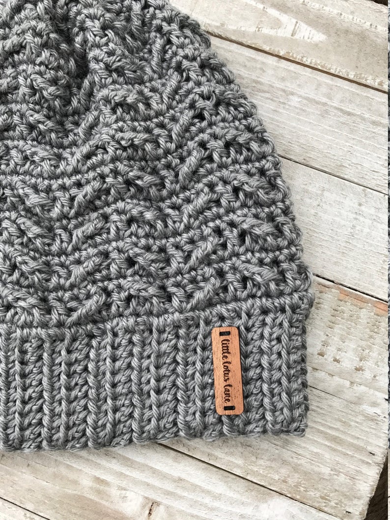 The Broadway Beanie Crochet PATTERN / Written Tutorial / Crochet Beanie Tutorial / PDF Download / Instant Download / Spring Crochet image 2