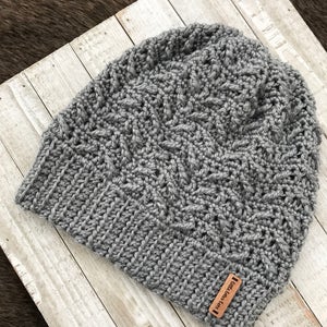 The Broadway Beanie Crochet PATTERN / Written Tutorial / Crochet Beanie Tutorial / PDF Download / Instant Download / Spring Crochet image 3