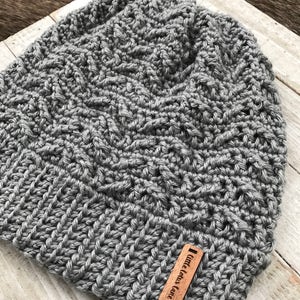 The Broadway Beanie Crochet PATTERN / Written Tutorial / Crochet Beanie Tutorial / PDF Download / Instant Download / Spring Crochet image 4