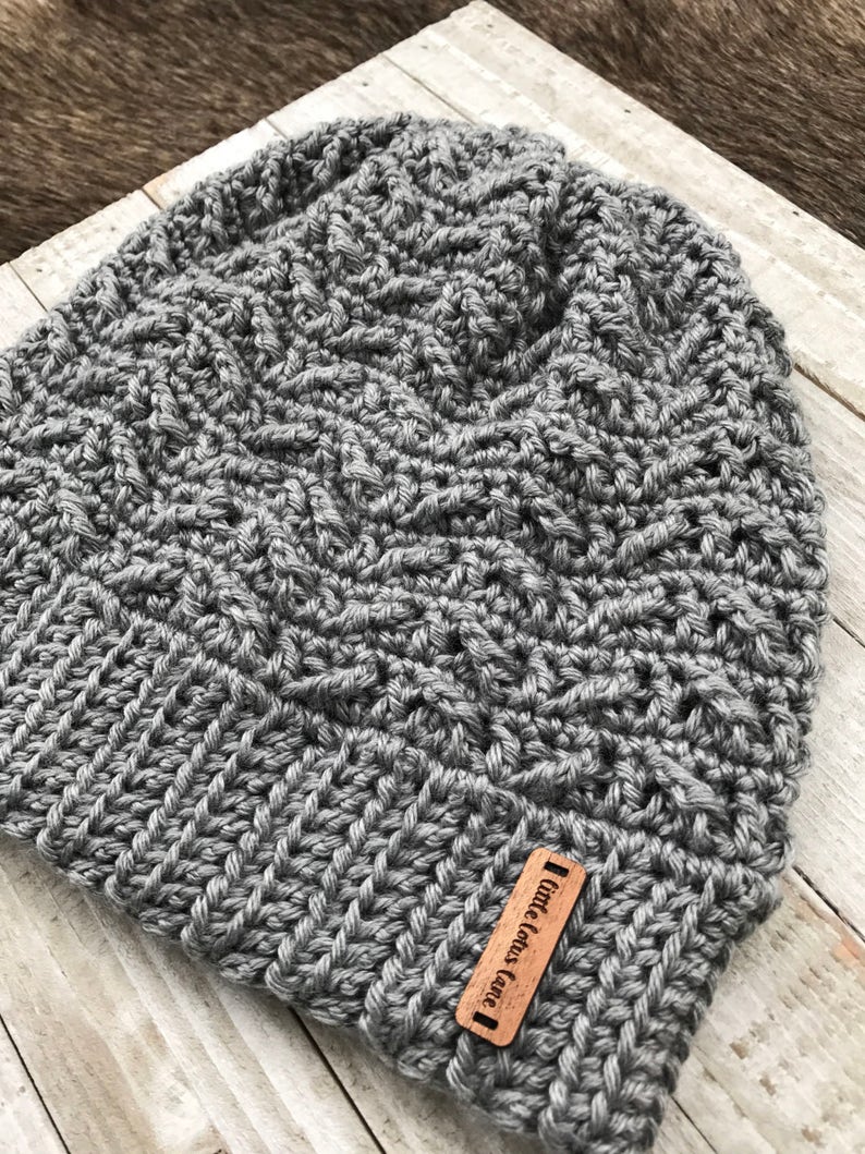 The Broadway Beanie Crochet PATTERN / Written Tutorial / Crochet Beanie Tutorial / PDF Download / Instant Download / Spring Crochet image 4