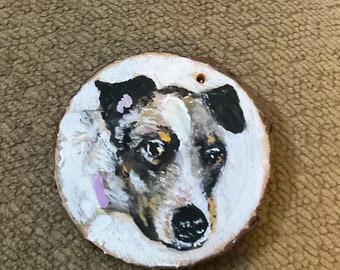 Custom Pet Portrait Ornaments