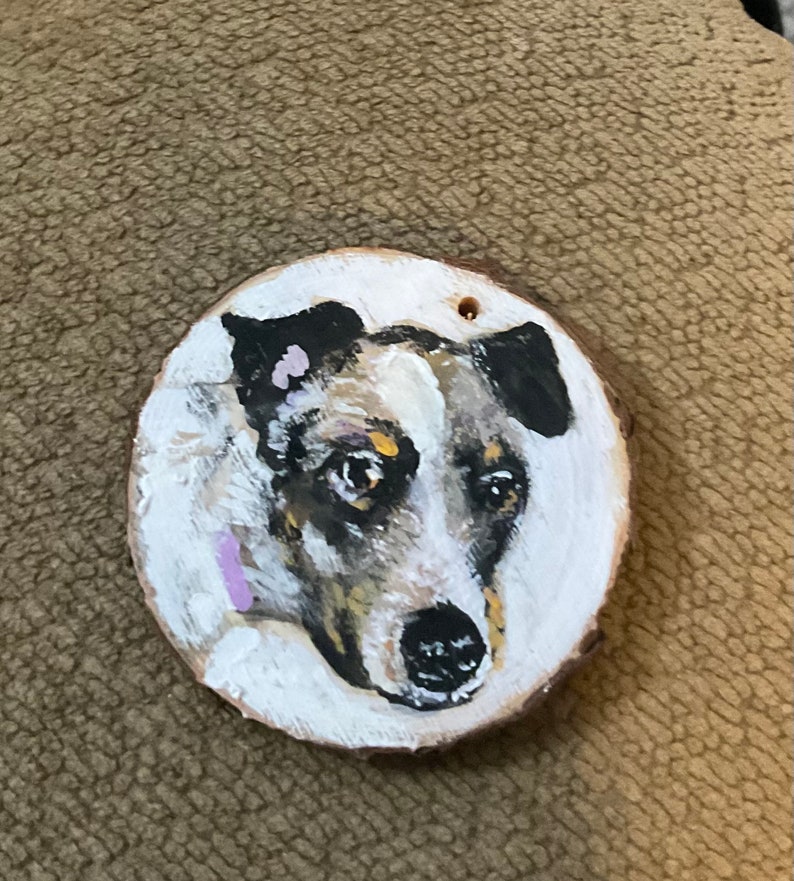 Custom Pet Portrait Ornaments image 1