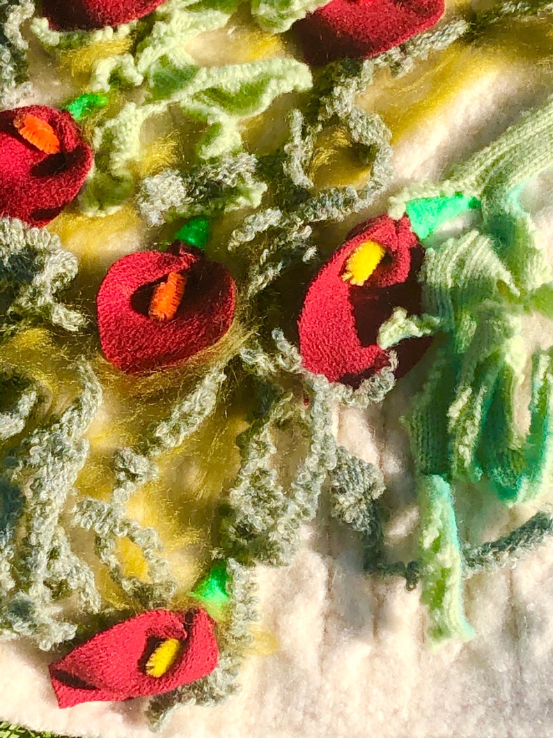 Eco Friendly Fashion Wool One Of A Kind Handmade Upcycled Tote Bag