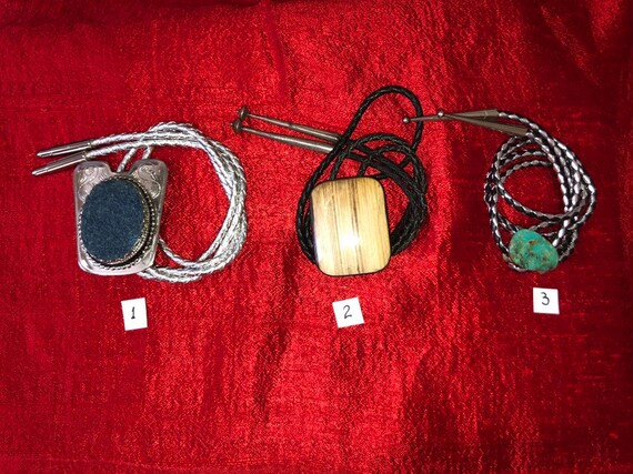 One bolo tie
