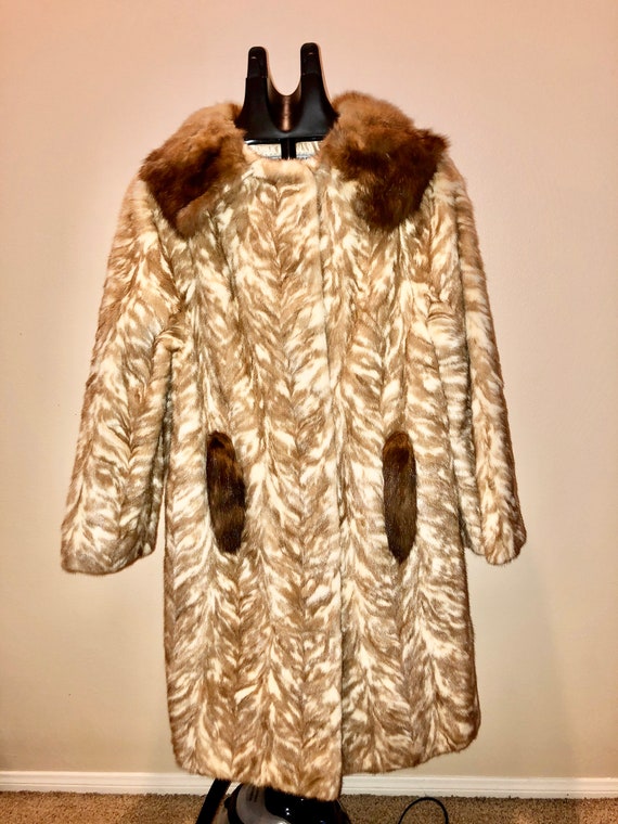 Genuine Mink Designer fur coat size M , SALE SALE… - image 3