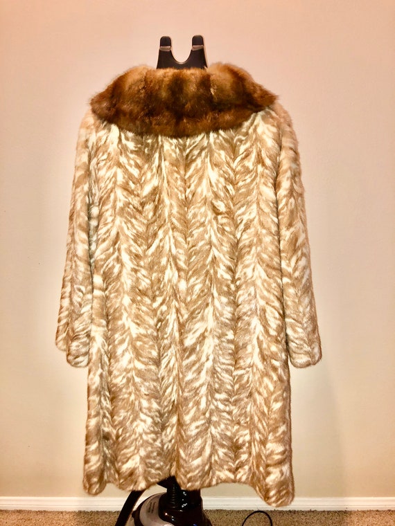 Genuine Mink Designer fur coat size M , SALE SALE… - image 5