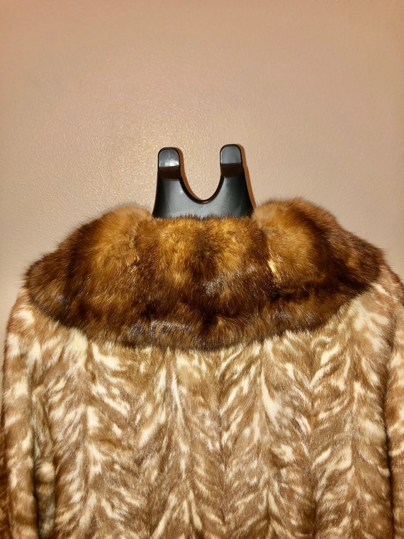 Genuine Mink Designer fur coat size M , SALE SALE… - image 9