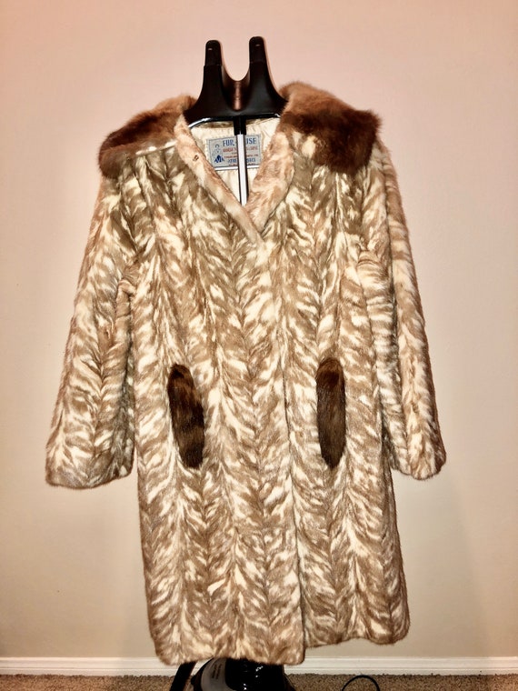 Genuine Mink Designer fur coat size M , SALE SALE… - image 7