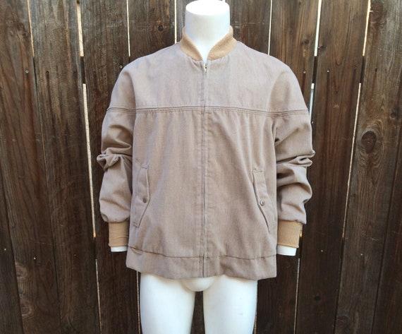 Vintage Sears Men's Jacket 50's 60's Corduroy Zip