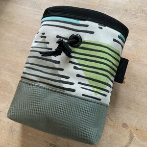 Static Stripes Chalk Bag
