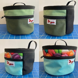 Color Blocked Mini Chalk Bucket