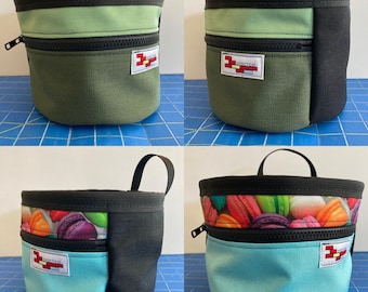 Color Blocked Mini Chalk Bucket