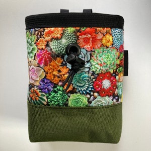 Garden Succulents Chalk Bag