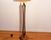 Mid Century V. H. Woolums Teak Floor Lamp