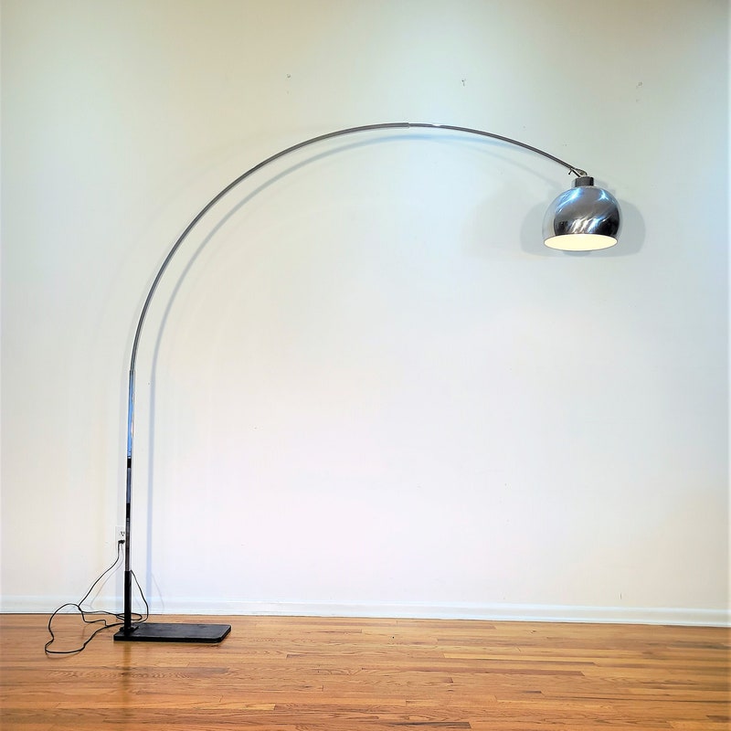 Arc Lamp Chrome - Etsy