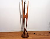 Mid Century V. H. Woolums Teak Floor Lamp
